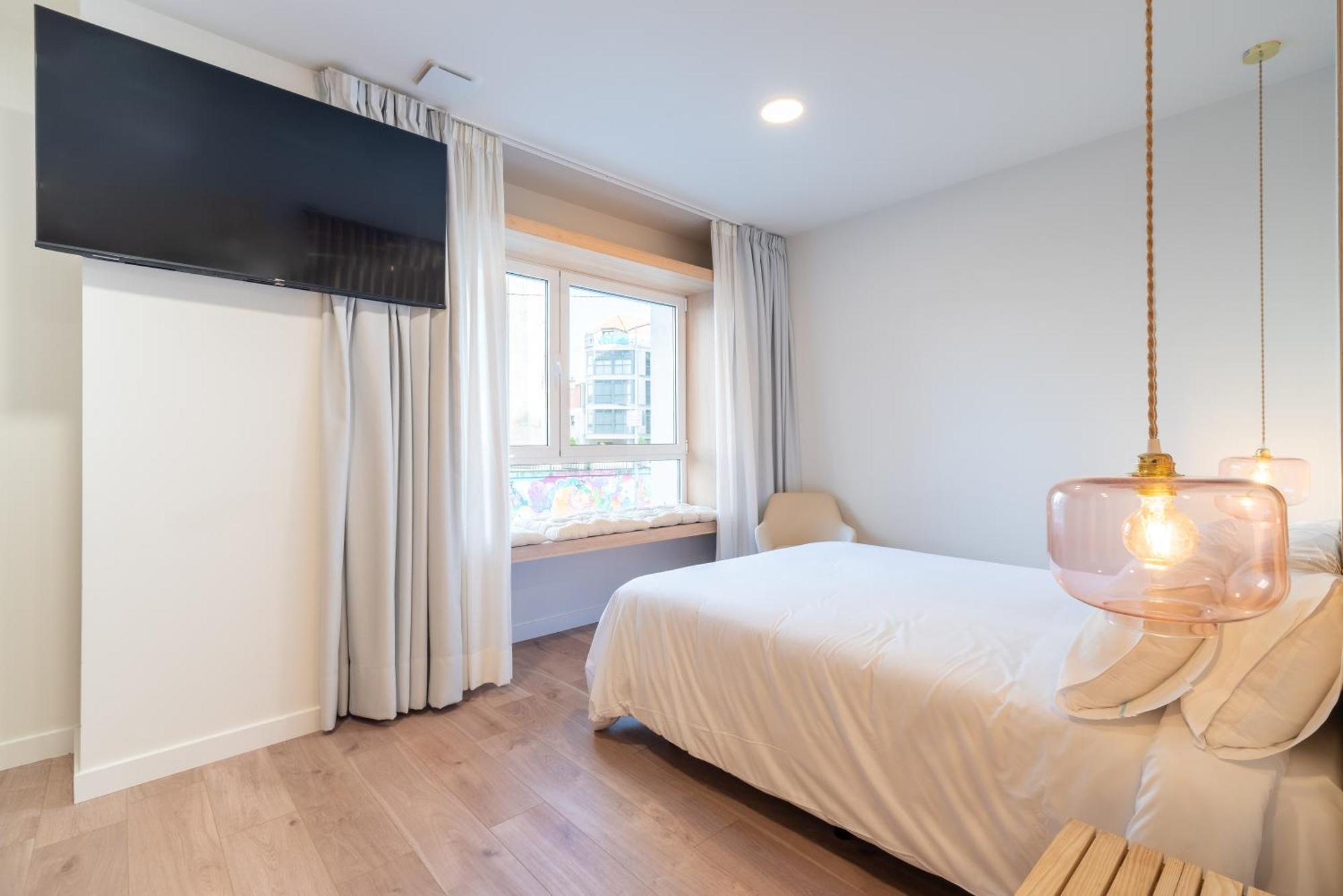 Apartamentos Turisticos Fatima, En El Centro De Виго Екстериор снимка